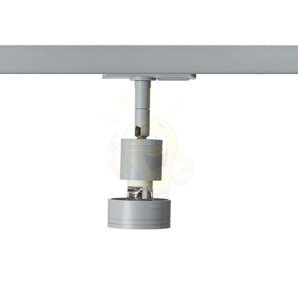 PURINA egyfázisú áramkörös sínre ezüstszürke  230V LED GU10 8W