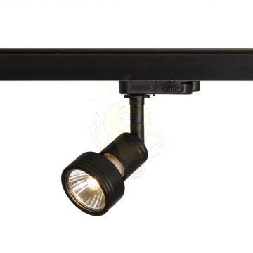 Kép PURINA háromfázisú áramkörös sínre fekete  230V LED GU10 8W