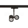 Kép BEEBA II háromfázisú áramkörös sínre fekete  230V LED GU10 2x8W