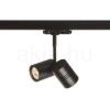 Kép BEEBA II háromfázisú áramkörös sínre fekete  230V LED GU10 2x8W