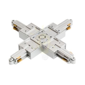 1F X kapocs ezüstszürke  230V 