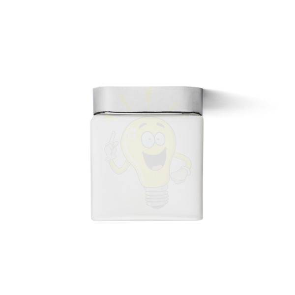 ESICA SQ mennyezeti lámpa króm 230V LED 6W IP44 3000K