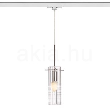 Kép GIFT háromfázisú áramkörös sínre  tiszta üveg 230V LED E14 6W