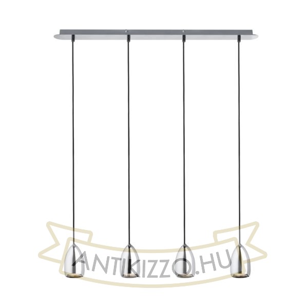 Kép BABADES IV függőlámpa  króm 230V GU10 4x35W