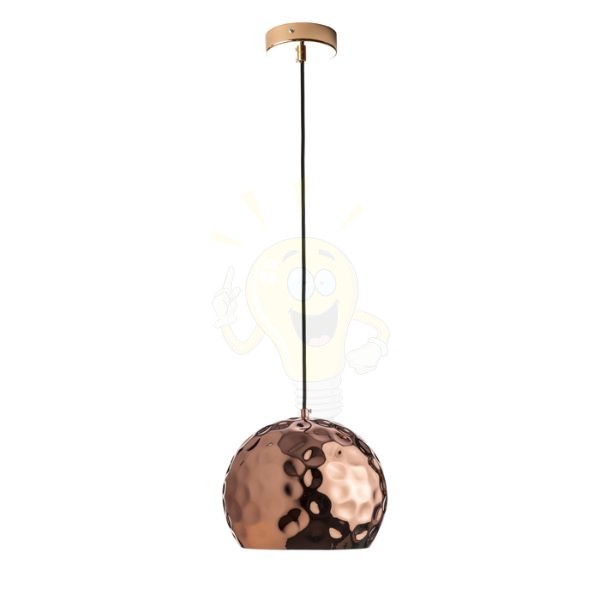 Kép BLONDIE 25 függő lámpa  réz 230V LED E27 15W