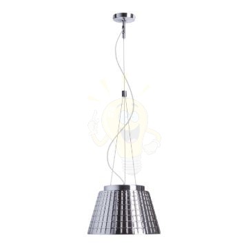 Kép CORONA függő lámpa  krómozott üveg 230V LED E27 15W