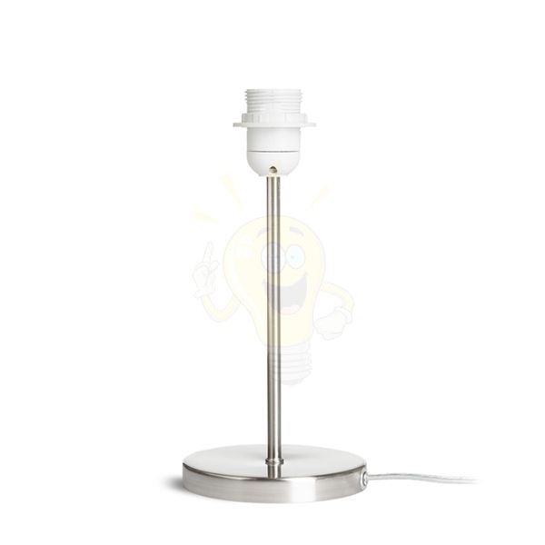 Kép NYC asztali lámpatest  matt nikkel 230V LED E27 15W