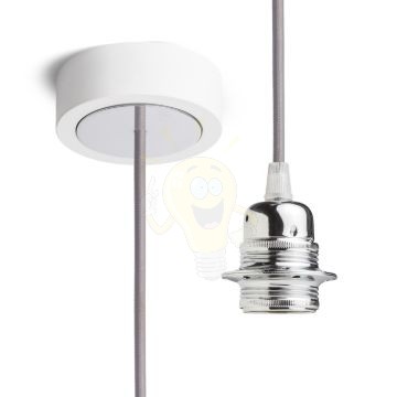 Kép HEX függesztő készlet  FEHA+SK+KF+KFE1   230V LED E27 15W