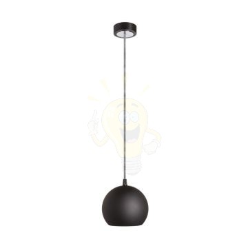 Kép COPA függő lámpa fekete üveg 230V LED E27 11W