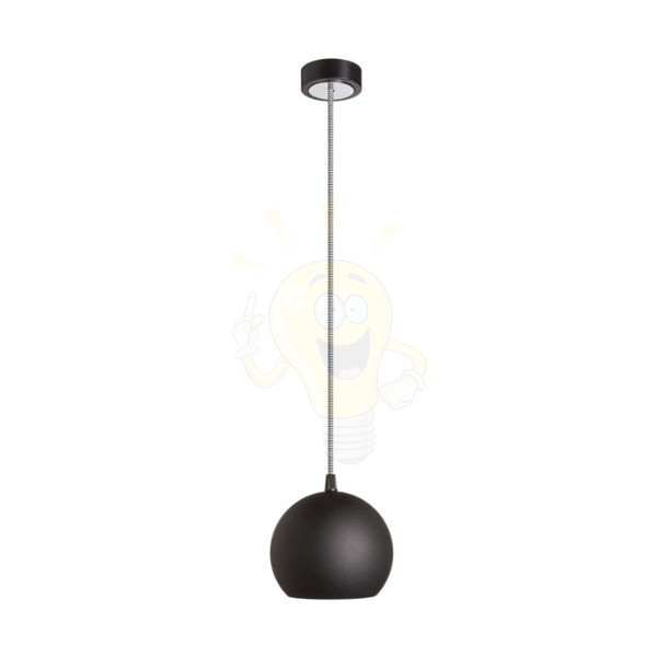 Kép COPA függő lámpa fekete üveg 230V LED E27 11W