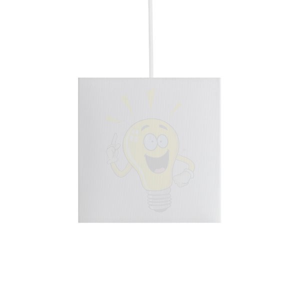 TEMPO 15/15 lámpabúra  Polycotton fehér/fehér PVC  max. 28W