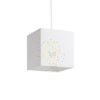 Kép TEMPO 15/15 lámpabúra  Polycotton fehér/fehér PVC  max. 28W