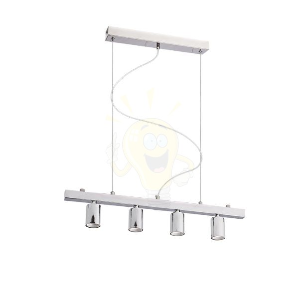 Kép RALLONG IV függeszték alap  króm 230V LED E27 4x15W