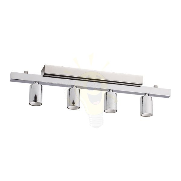 Kép RALLONG IV mennyezeti lámpa alap  króm 230V LED E27 4x15W
