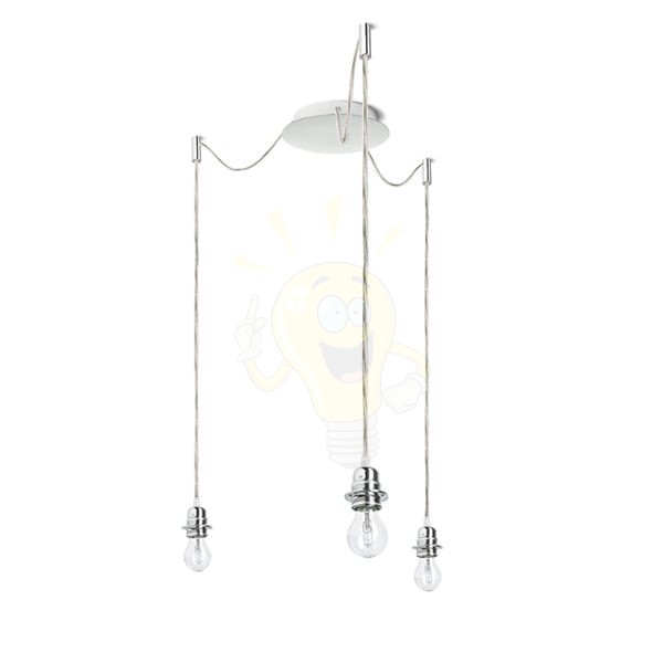 KOMBIX 3 függesztő készlet KA+AK+KF   230V LED E27 3x15W