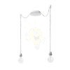 Kép KOMBIX 2 függesztő készlet KA+AK+KF   230V LED E27 2x15W