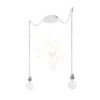 Kép KOMBIX 2 függesztő készlet FEHA+AK+KF   230V LED E27 2x15W