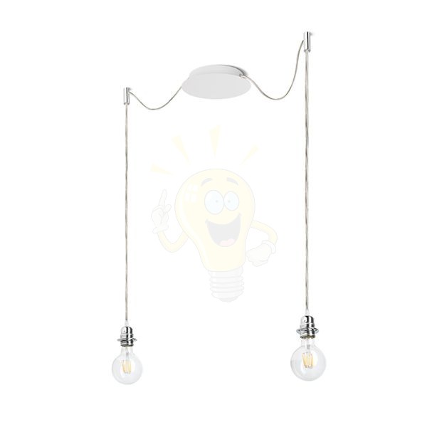Kép KOMBIX 2 függesztő készlet FEHA+AK+KF   230V LED E27 2x15W