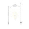 Kép KOMBIX 2 függesztő készlet FEHA+AK+KF   230V LED E27 2x15W