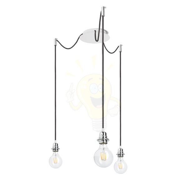 Kép KOMBIX 3 függesztő készlet FEHA+FEKK+KF   230V LED E27 3x15W