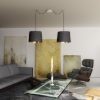 Kép KOMBIX 2 függesztő készlet FEHA+FEKK+KF   230V LED E27 2x15W