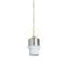Kép MORE 80 mennyezeti függőlámpa alap  króm 230V LED E27 3x15W