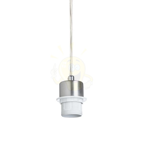MORE 80 mennyezeti függőlámpa alap  króm 230V LED E27 3x15W