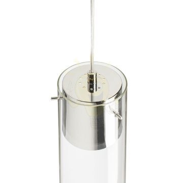 GARNISH függő lámpa  tiszta üveg/króm 230V GU10 9W