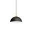 MONROE 30 függő lámpa matt fekete/fehér  230V LED E27 11W