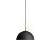 Kép MONROE 30 függő lámpa matt fekete/fehér  230V LED E27 11W