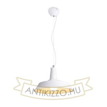 Kép GOLDIE 46 függő lámpa fehér/fehér  230V LED E27 30W