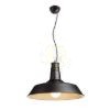 Kép GOLDIE 46 függő lámpa fekete/fehér  230V LED E27 30W