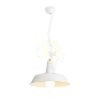 Kép GOLDIE 36 függő lámpa fehér/fehér  230V LED E27 30W
