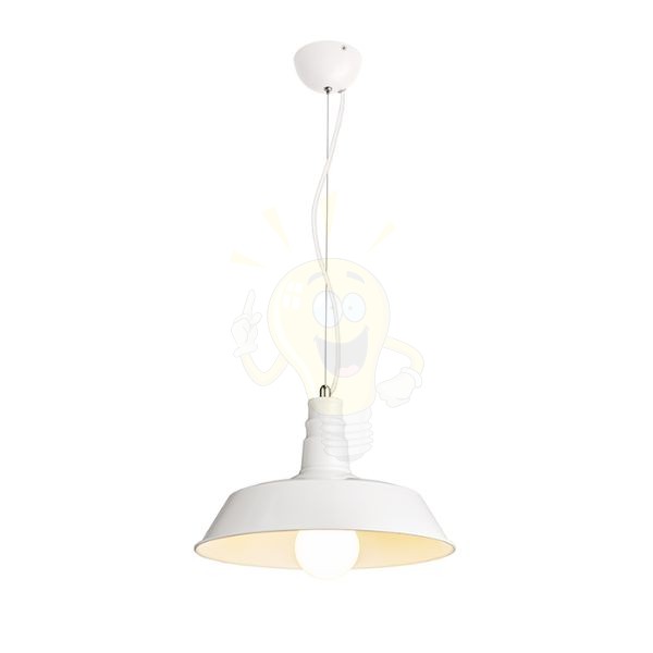 Kép GOLDIE 36 függő lámpa fehér/fehér  230V LED E27 30W