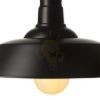 Kép GOLDIE 36 függő lámpa fekete/fehér  230V LED E27 30W