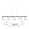 Kép ESTRA V függő lámpa fehér tiszta üveg 230V LED 5x5W 3000K