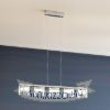 Kép ESTRA V függő lámpa fehér tiszta üveg 230V LED 5x5W 3000K