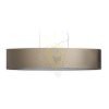 Kép CASUAL 120/25 lámpabúra  Monaco galamb szürke/ezüst PVC  max. 23W