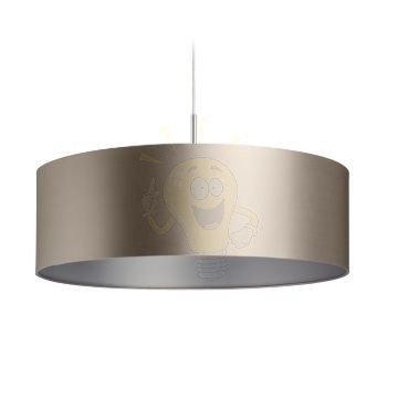 RON 60/19 lámpabúra  Monaco galamb szürke/ezüst PVC  max. 23W