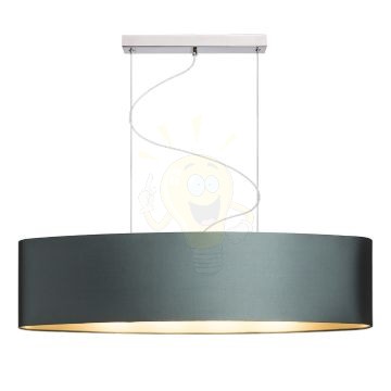CASUAL 90/22 lámpabúra  Monaco benzin kék/ezüst PVC  max. 23W
