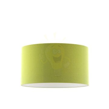 Kép RON 55/30 lámpabúra  Chintz lime/fehér PVC  max. 23W