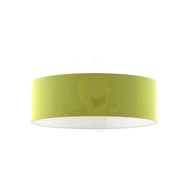 RON 60/19 lámpabúra  Chintz lime/fehér PVC  max. 23W