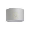 Kép RON 40/25 lámpabúra  Chintz világosszürke/fehér PVC  max. 23W
