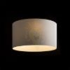 Kép RON 55/30 lámpabúra  Chintz világosszürke/fehér PVC  max. 23W