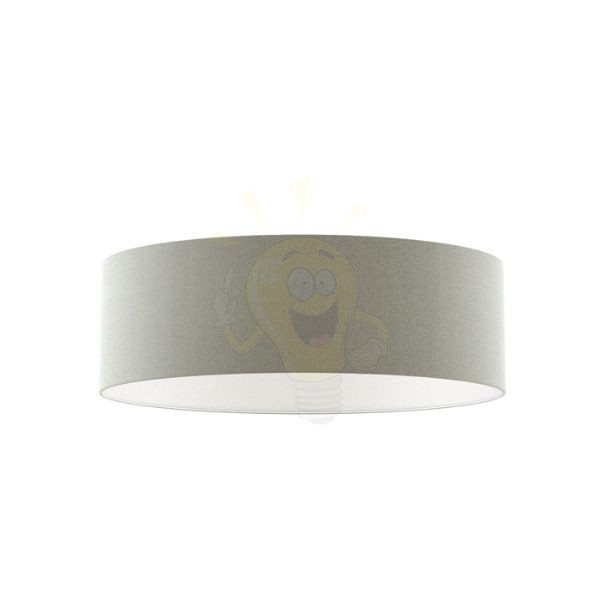 RON 60/19 lámpabúra  Chintz világosszürke/fehér PVC  max. 23W