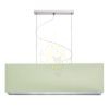 LOPE 80/23 lámpabúra  Chintz menta/ezüst fólia  max. 23W