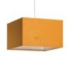 Kép TEMPO 30/19 lámpabúra  Chintz narancssárga/fehér PVC  max. 23W