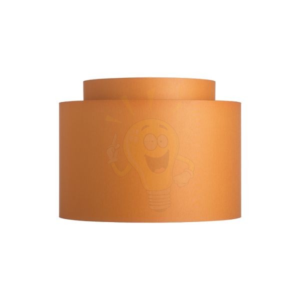 DOUBLE 40/30 lámpabúra  Chintz narancssárga/fehér PVC  max. 23W
