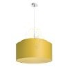 Kép DOUBLE 55/30 lámpabúra  Chintz sárgabarack/fehér PVC  max. 23W