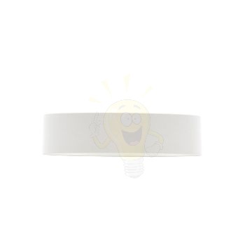 Kép CASUAL 90/22 lámpabúra  Polycotton fehér/fehér PVC  max. 23W
